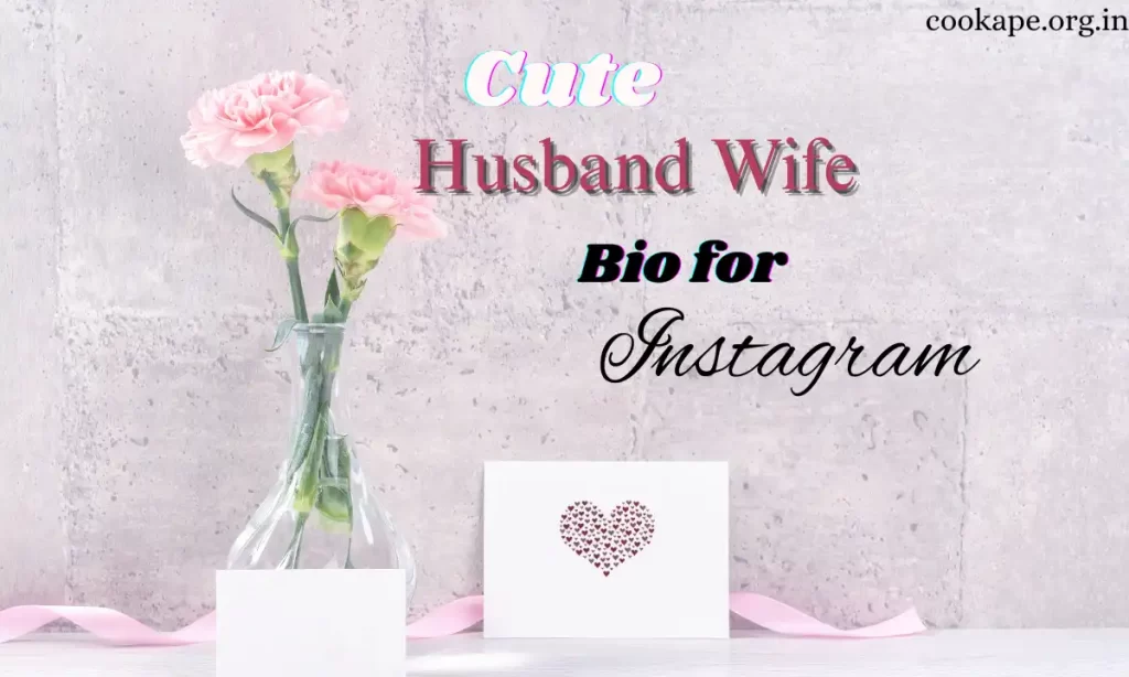 Husband Wife Bio for Instagram